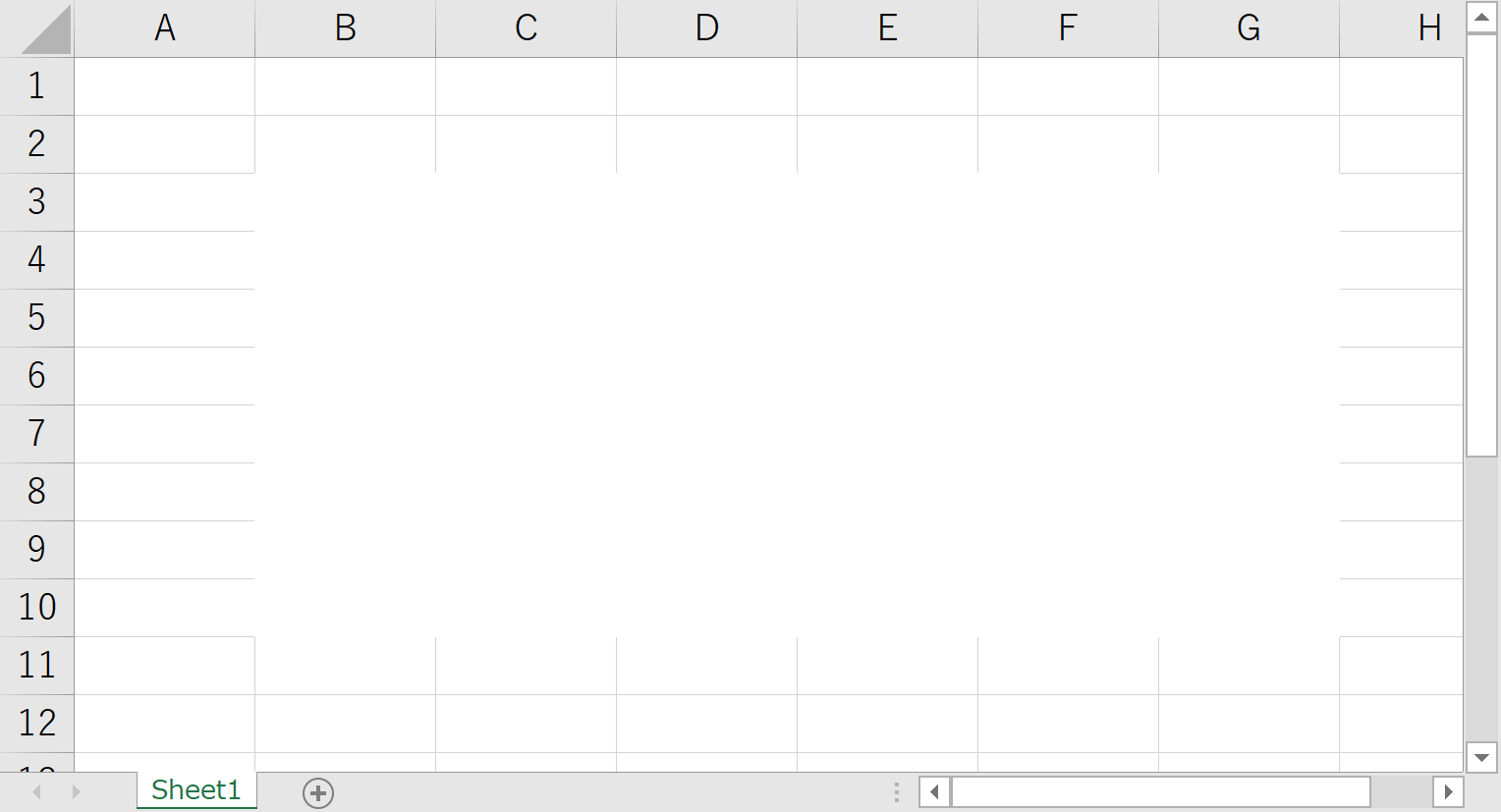 Excel19 枠線 目盛線 を一部分だけ消す方法について Find366